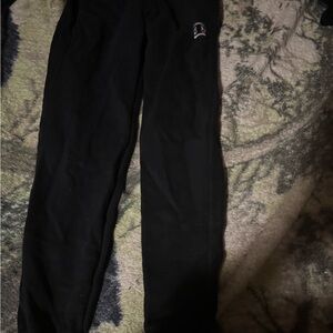 Champion sweatpants, embroidered pastel logo